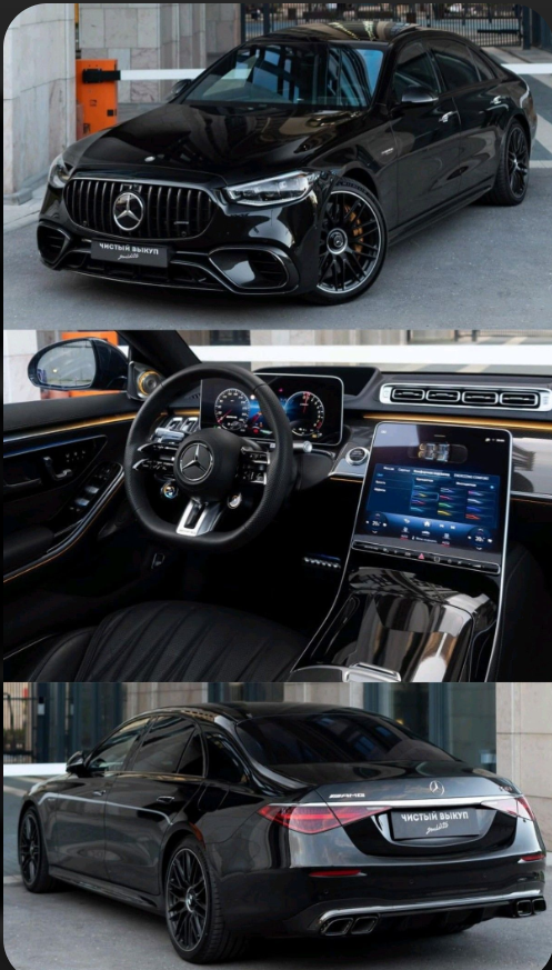 This is the picture of Mercedes benz s class interior and exterior