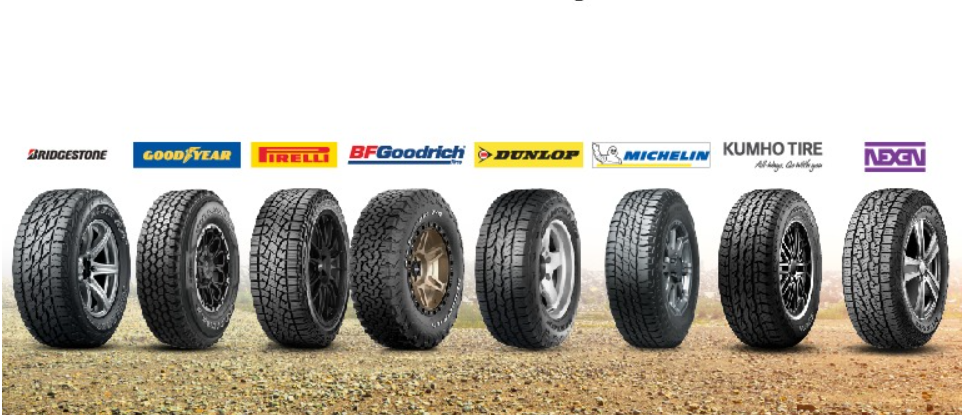 All car tyre types